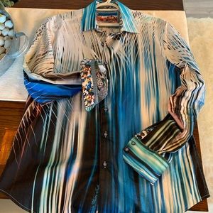 Robert Graham Button Down Shirt (M-L)